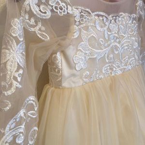 Girls baptism or party dress